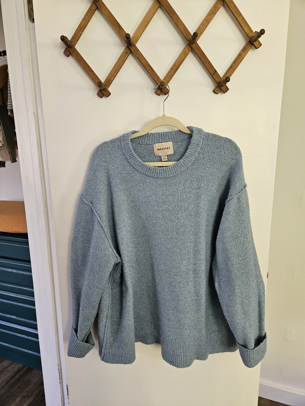 Industry Light Blue Crewneck Sweater